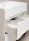 Мебель для ванной «Runo» Парма 60 с ящиками белая, фотография №3