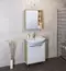 Мебель для ванной «Runo» Эко 60 белая/лиственница, картинка №2