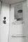 Душевая кабина «Deto» EM-1512 120/80 низкий поддон матовая с рисунком/белая с гидромассажем правая, изображение №4