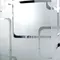 Душевая кабина «Deto» EM-1580 80/80 низкий поддон матовая с рисунком/белая с гидромассажем, фотография №23