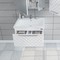 Мебель для ванной подвесная «СанТа» Калипсо 70 Люкс белая, фотография №3