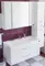 Мебель для ванной подвесная «СанТа» Омега 100 Люкс белая, фото №1