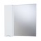 Зеркальный шкаф «Bellezza» Эвита 90 без света белый левый, фото №1