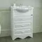 Мебель для ванной «СанТа» Верона 60 с ящиками белая, изображение №4