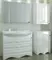 Мебель для ванной «СанТа» Верона 105 с ящиками белая, фото №1