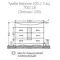 Мебель для ванной «СанТа» Верона 105 с ящиками белая, фото №9