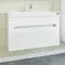 Мебель для ванной подвесная «СанТа» Лондон 80 Люкс белая, изображение №4