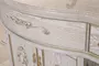 Тумба с раковиной «Bellezza» Аврора 115 (Nora 47) столешница бежевая белая с патиной золото, картинка №2