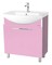 Мебель для ванной «Bellezza» Глория Гласс 65 розовая, картинка №2