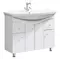 Мебель для ванной «Aqwella» Франческа 105 белая, картинка №2