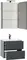 Мебель для ванной подвесная «Aquanet» Алвита 60 серый антрацит глянец, фото №5