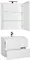 Мебель для ванной подвесная «Aquanet» Алвита 70 белая глянец, фото №5