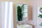Зеркальный шкаф «Sanflor» Чикаго 60 с подсветкой дуб крафт белый, фото №5