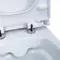 Унитаз компакт безободковый «Cersanit» Colour 011 белый с сиденьем дюропласт с микролифтом белое, фотография №7