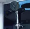 Душевая кабина «Timo» Standart T-1102 120/85 низкий поддон тонированная/чёрная-зеркальная с гидромассажем и электрикой правая, фотография №3