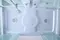 Душевой бокс «Timo» Eco TE-0770 168/80 с ванной матовый/белый с гидромассажем и электрикой, фотография №7