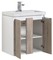 Мебель для ванной подвесная «Aquanet» Клио 60 дуб кантри/белая, фото №5