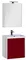Мебель для ванной подвесная «Aquanet» Латина 60 с 1 яшиком бордо/белая, фото №1