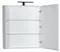 Мебель для ванной подвесная «Aquanet» Латина 70 с 1 ящиком бордо/белая, фото №9