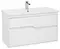 Мебель для ванной подвесная «Aquanet» Модена 100 белая , изображение №4