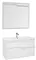 Мебель для ванной подвесная «Aquanet» Модена 100 белая , фото №1
