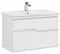 Мебель для ванной подвесная «Aquanet» Модена 85 белая , изображение №4