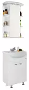 Мебель для ванной «Vod-ok» Эльба 55 белая, фото №1