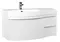 Мебель для ванной подвесная «Aquanet» Опера 115 с 3 ящиками белая левая/правая, фото №5