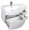 Мебель для ванной подвесная «Aquanet» Опера 115 с 3 ящиками белая левая/правая, фотография №7