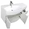 Мебель для ванной подвесная «Aquanet» Опера 115 с дверцами и ящиками белая левая/правая, фотография №7