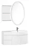 Мебель для ванной подвесная «Aquanet» Опера 115 с дверцами и ящиками белая левая/правая, изображение №4