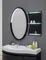 Мебель для ванной подвесная «Aquanet» Опера 115 с дверцами и ящиками чёрная левая/правая, картинка №10