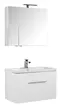 Мебель для ванной подвесная «Aquanet» Порто 80 белая, фото №1