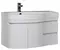 Мебель для ванной подвесная «Aquanet» Сопрано 95 с дверцами и ящиками белая левая/правая, фотография №7