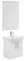 Мебель для ванной подвесная «Aquanet» Ирис 60 белая, фото №1
