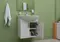 Мебель для ванной подвесная «Aquanet» Ирис 60 белая, изображение №12