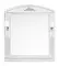 Мебель для ванной «Vod-ok» Кармен 85 с ящиками белая с патиной серебро, фотография №3