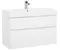 Мебель для ванной подвесная «Aquanet» Бруклин 100 белая, изображение №4