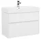 Мебель для ванной подвесная «Aquanet» Бруклин 85 белая, изображение №4