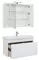 Мебель для ванной подвесная «Aquanet» София 105 белая, картинка №2