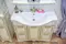 Мебель для ванной «Sanflor» Адель 100 белая с патиной золото, изображение №4