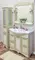 Мебель для ванной «Sanflor» Адель 100 белая с патиной золото, фото №1