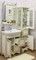 Мебель для ванной «Sanflor» Адель 65 белая с патиной золото, изображение №4