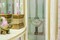 Мебель для ванной «Sanflor» Адель 65 белая с патиной золото, изображение №12