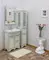 Мебель для ванной «Sanflor» Адель 65 белая с патиной серебро, фото №1