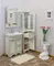 Мебель для ванной «Sanflor» Адель 65 белая с патиной серебро, картинка №2