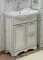 Мебель для ванной «Sanflor» Адель 65 белая с патиной серебро, фото №5