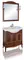 Мебель для ванной «ASB-Woodline» Салерно 80 антикварный орех, фото №1