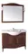 Мебель для ванной «ASB-Woodline» Салерно 105 антикварный орех, фото №1