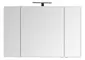 Зеркальный шкаф «Aquanet» Остин 120 без света белый глянец, фотография №3 Зеркальный шкаф «Aquanet» Остин 120 без света белый глянец, фотография №3